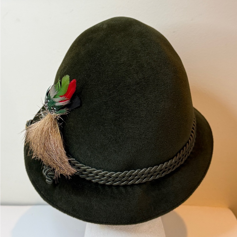 VTG CAPO Alpine Green Felt Hat - Picture 3 of 10